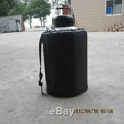 10 L Cryogenic Container Liquid Nitrogen LN2 Tank with carry bag Dewar Tank /Semen