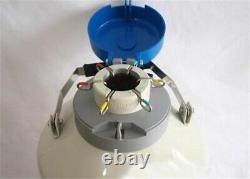 10 L Liquid Nitrogen Tank Cryogenic LN2 Dewar Storage Container New nf