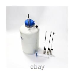 10L Liquid Nitrogen Container, Liquid Nitrogen Tank Dewar Cryogenic Container