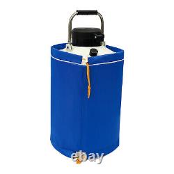 10L Liquid Nitrogen Tank Container LN2 Cryogenic Dewar Tank 2.64gal Biomedical