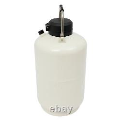 10L Liquid Nitrogen Tank Container LN2 Cryogenic Dewar Tank 2.64gal Biomedical