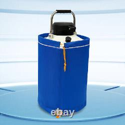 10L Liquid Nitrogen Tank Cryogenic Dewar Container Semen Tank Biomedical 2.64gal