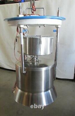157 L 41 Gal. Liquid Nitrogen Dewar With Cryostat & More, Made in Germany -D8925
