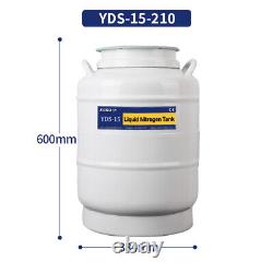 15L Liquid Nitrogen Storage Dewar Tank with Accessories YDS-15 Factory Price