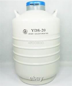 1PC 20 L Liquid Nitrogen Brand New Container Cryogenic LN2 Tank Dewar YDS-20 iw