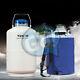 1pcs Yds-10 10l Cryogenic Liquid Nitrogen Container Ln2 Tank Dewar With Straps #