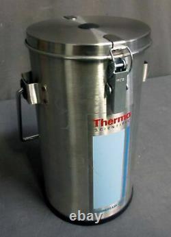 2.01L THERMO 2123 THERMOFLASK Benchtop Liquid Nitrogen LN2 Dewar Container