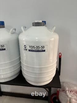 2.5L Liquid Nitrogen Tank Cryogenic LN2 Container Dewar With Straps WT