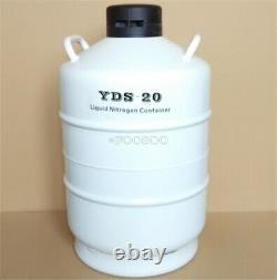 20 L Cryogenic Container Liquid Nitrogen Storage Tank Dewar hb