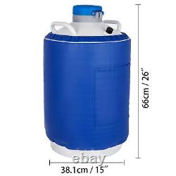 20L Liquid Nitrogen Tank Aluminum Alloy Cryogenic Container With Bag Dewar Tank