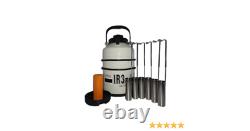 3.9Liters Tank Cryogenic Container Liquid Nitrogen Ln2 with 6 Canisters