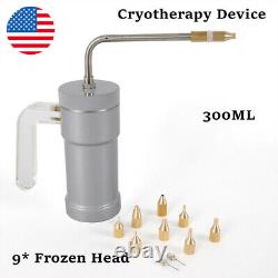 300ml Cryogenic Liquid Nitrogen Cryotherapy Device Sprayer Dewar Tank Treatment