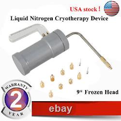 300ml Medical Liquid Nitrogen Sprayer Freeze Refrigeration Dewar Can Cryotherapy