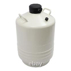 30L Liquid Nitrogen Container LN2 Storage Tank Cryo Dewar withCanisters Strap