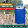 3l 6l 10l 15l 20l 30l Liquid Nitrogen Aluminum Container Tank Cryogenic Dewar