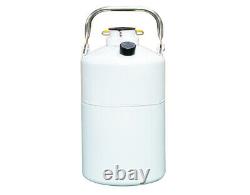 3L Liquid Nitrogen Containers Tanks 3Liter LN2 Dewar Tank Flask With 6 Canisters