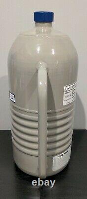 4 Liter Liquid Nitrogen Dewar LN2 Tank Cryo Worthington LD4 WARRANTY