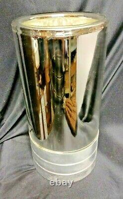 4000 mL Liquid Nitrogen Lab DEWAR Mirrored Glass 7 OD x 14.5 Pyrex England
