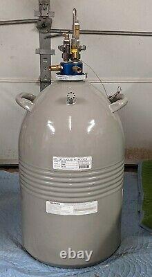 50 Liter Liquid Nitrogen Dewar with Withdrawal Head LN2 Tank Cryo WARRANTY