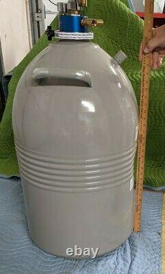 50 Liter Liquid Nitrogen Dewar with Withdrawal Head LN2 Tank Cryo WARRANTY