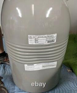 50 Liter Liquid Nitrogen Dewar with Withdrawal Head LN2 Tank Cryo WARRANTY