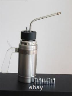 500Ml 16Oz Cryogenic Liquid Nitrogen LN2 Freeze Sprayer Dewar Tank New gv