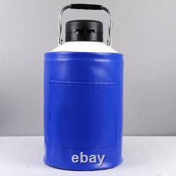 6L Small portable semen cylinder dewar liquid nitrogen tank for Cell Storage