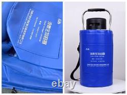 6L Small portable semen cylinder dewar liquid nitrogen tank for Cell Storage