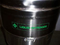 9191 CRYOFAB CFL-50 LIQUID NITROGEN DEWAR / PRESSURE VESSEL With TA 991401.905
