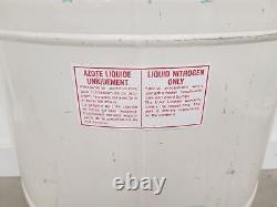 Air Liquide GT 38 Liquid Nitrogen Dewar with 6 x Storage Racks