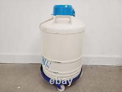 Air Liquide GT 38 Liquid Nitrogen Dewar with 6 x Storage Racks Lab