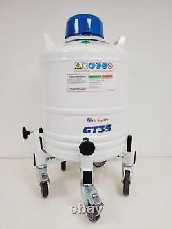 Air Liquide GT35 Liquid Nitrogen Dewar lab