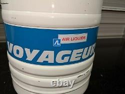 Air Liquide Voyageur 12 Cryo Storage Dry Shipper 15L Tank Liquid Nitrogen Dewar
