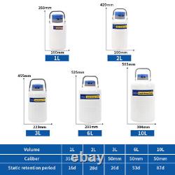 Artificial Insemination Liquid Nitrogen Container Cattle Semen Tank Cryogenic