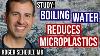 Boiling Reduces Microplastics In Drinking Water Study
