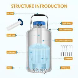 Bonvoisin 10L Liquid Nitrogen Container Cryogenic Container Liquid Nitrogen L