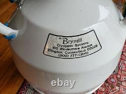 Brymill Liquid Nitrogen Tank + WITHDRAWAL DEVICE MXE LAB20 cryogenic storage