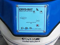 CBS Custom Biogenic Systems Series 4001 Liquid Nitrogen Cryosystem Dewar