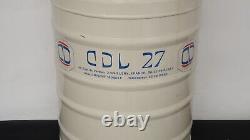 CD Cryo Diffusion 27 Liquid Nitrogen Dewar Tank
