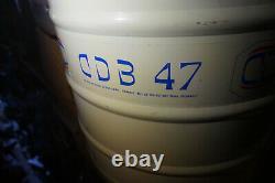 CD cryo diffusion CRYOGENIC LIQUID NITROGEN DEWAR 6 canisters CDB47 CDB 47 lo