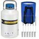 Cgoldenwall 6l Cryogenic Container Liquid Nitrogen Ln2 Tank Dewar Liquid Nitr