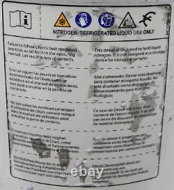 Chart Industries MVE Lab10 Cryogenic Dewar Liquid Nitrogen Storage (3374576)