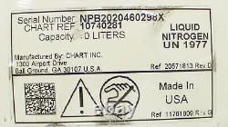 Chart Industries MVE Lab10 Cryogenic Dewar Liquid Nitrogen Storage (3374576)