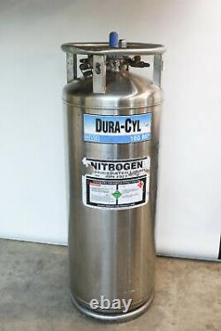 Chart MVE 160 Liter Stainless LN2 Cylinder Cryogenic Dewar Liquid Nitrogen Tank