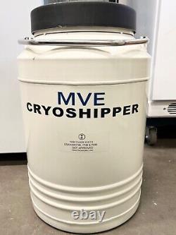 Chart MVE Cryoshipper Liquid Nitrogen Storage Dewar Tank 11.8 L 10777411