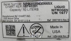 Chart MVE Lab 10 Cryogenic Dewar Liquid Nitrogen Storage Tank (3375759)