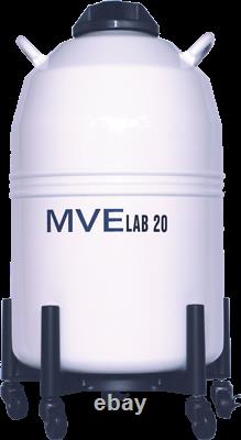 Chart MVE Lab 20 Liquid Nitrogen Cryogenic Storage Dewar Flask, 20 liter