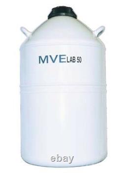 Chart MVE Lab 50 Liquid Nitrogen Cryogenic Storage Dewar Flask, 50 liter