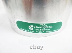 Chemglass Cg-1590-03 Flask Dewar Low Form Hemispherical Ln2 Liquid Nitrogen