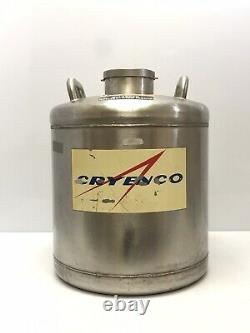 Cryenco UN 1977 Refrigerated Liquid Nitrogen Dewar Tank